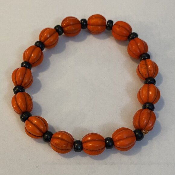 NEW Magnesite orange Fall bracelet - Picture 3 of 5